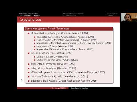 Applied Cryptology 5.2: Differential Cryptanalysis