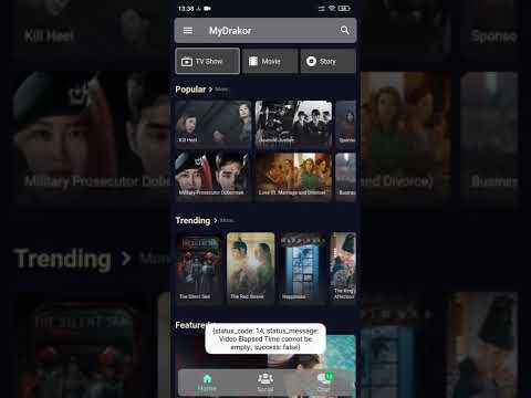Tutorial Mendownload Video di dalam Aplikasi My Drakor