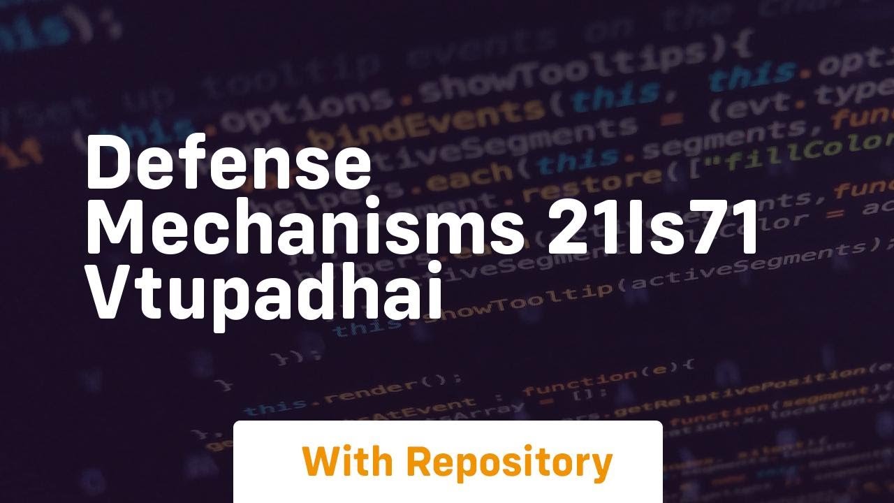 Defense Mechanisms in Software Security