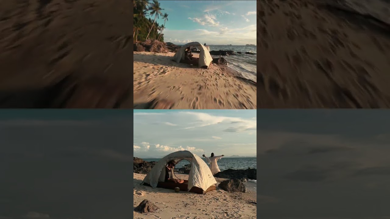 DJI Neo Flies Through Tiny Tent Hole 🎪