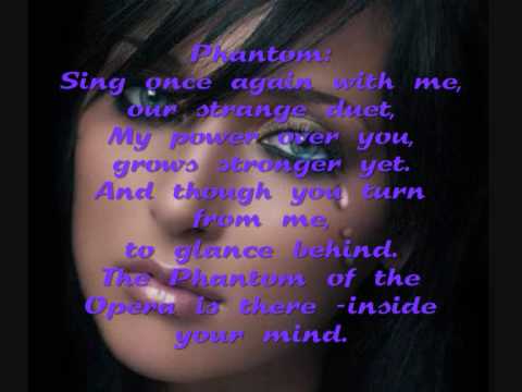 Sarah Brightman & Antonio Banderas - Phantom of the Opera ðŸŽ