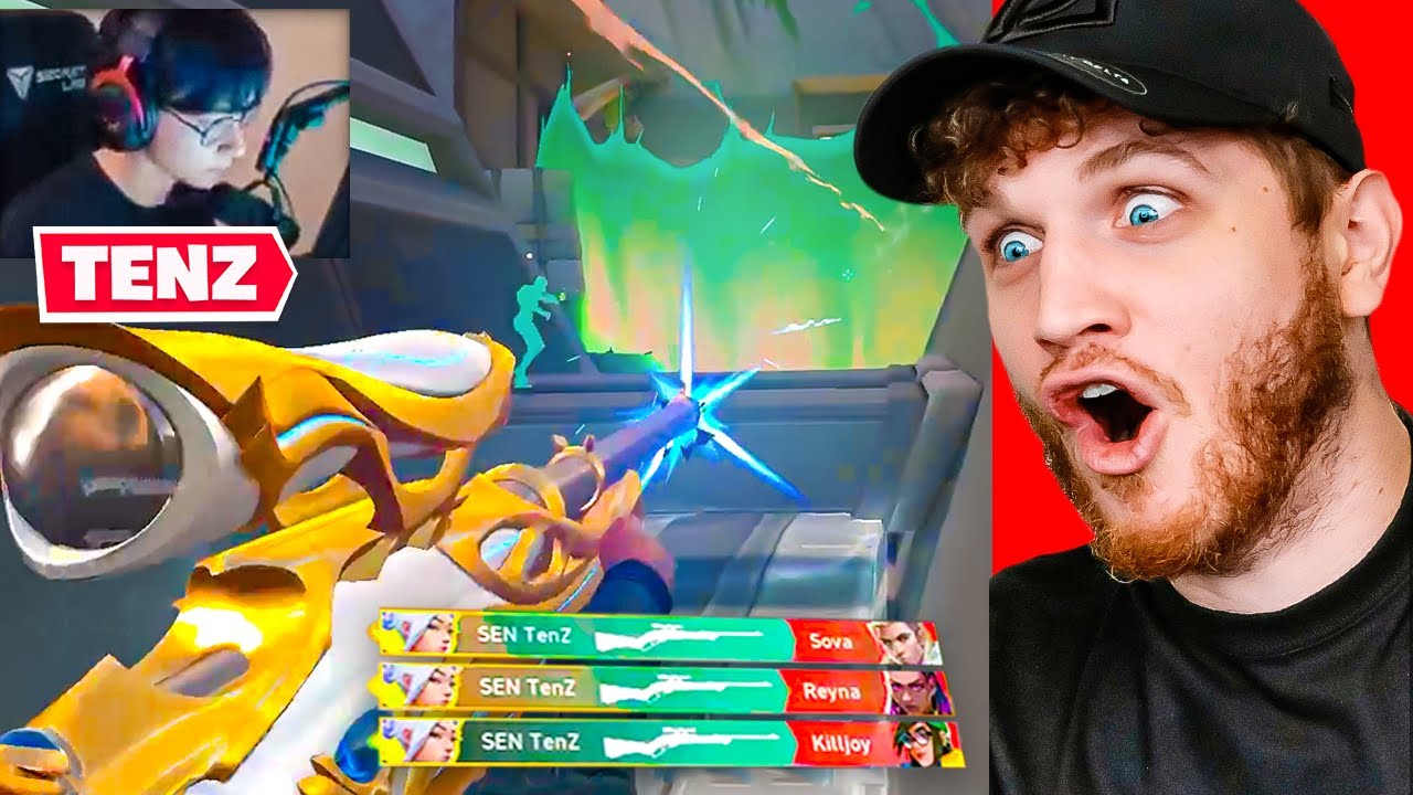 Valorant NOOBS React to TenZ's INSANE Plays 🎮