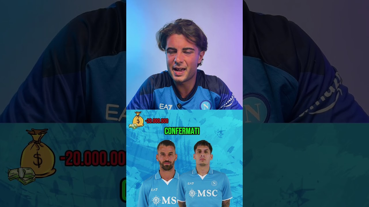 MERCATO CHE FAREI - NAPOLI EDITION 😱📈 #napoli #mercato #calciomercato #giocatori