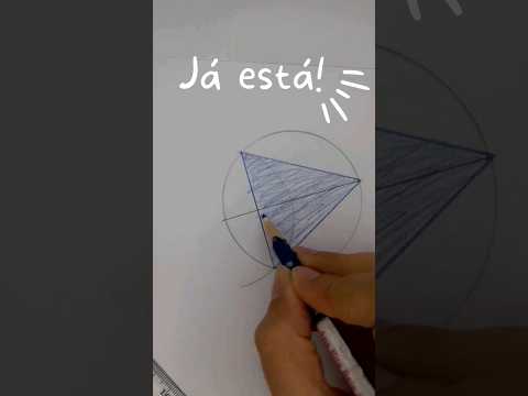 Aprenda a Traçar um Triângulo Equilátero na Circunferência com Simples Passos ✏️