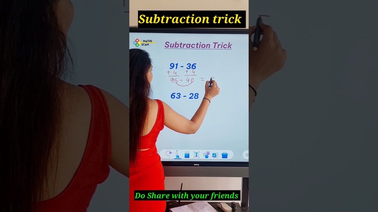 Master the Vedic Maths Subtraction Trick for Faster Calculations ✨