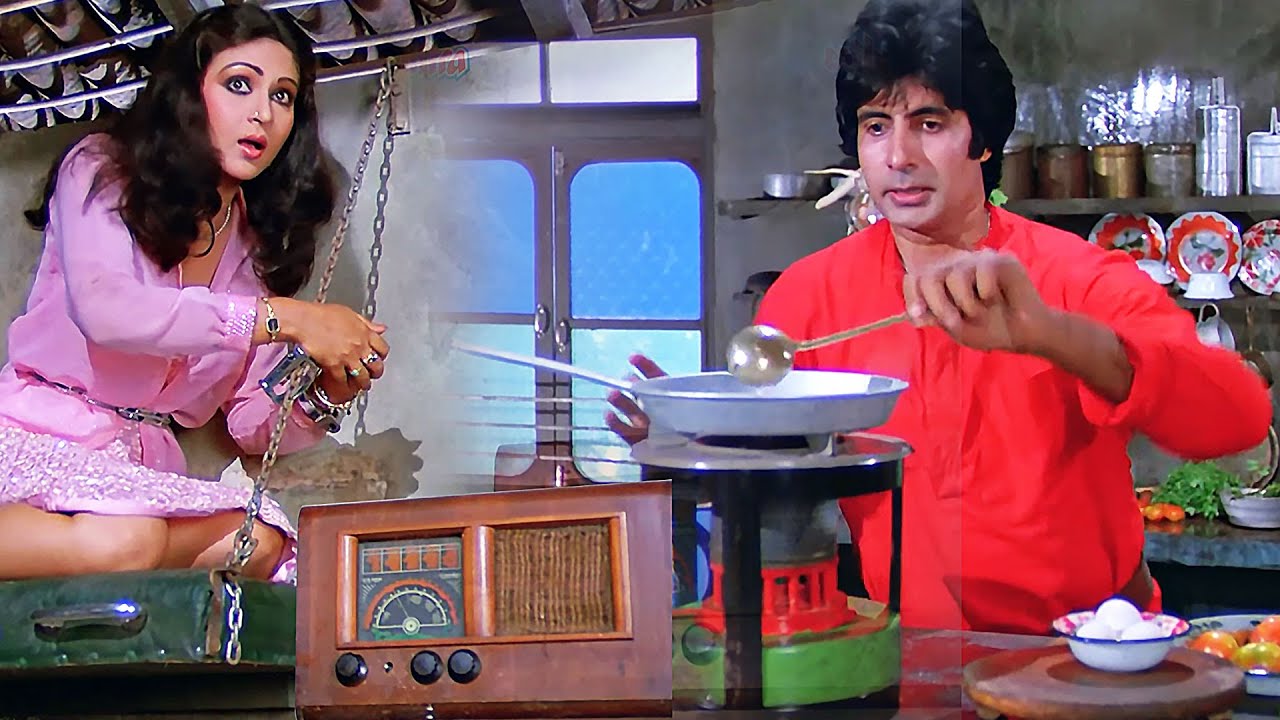 Amitabh Bachchan's Iconic Coolie Comedy Scene