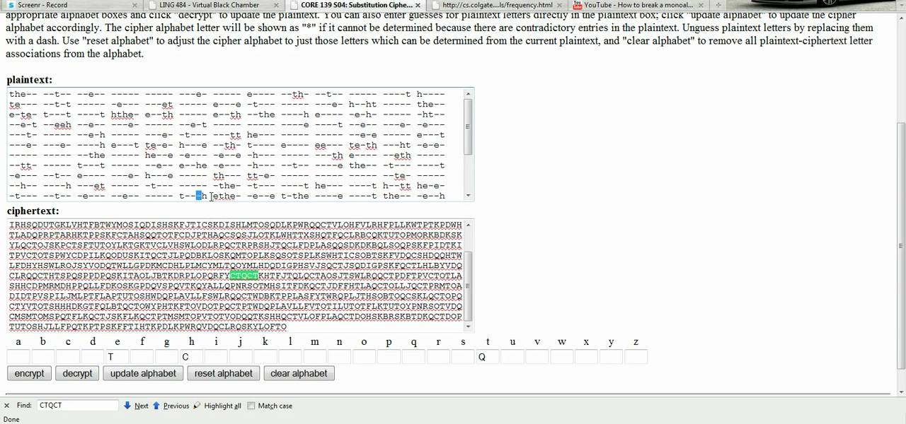 Crack a Monoalphabetic Substitution Cipher: Part 2 🔓