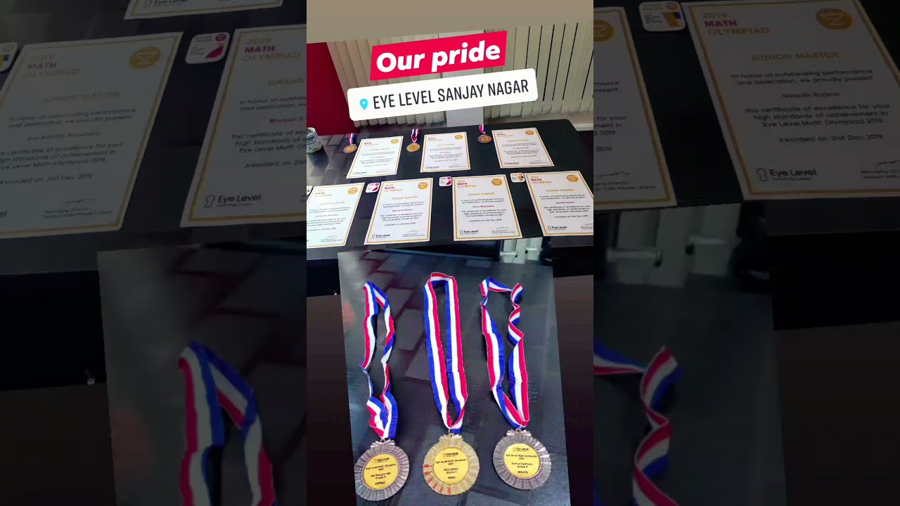 Celebrate Excellence with Math Olympiad Medals ๐