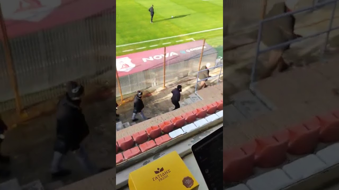 Γιώργος Σαββίδης στις Σέρρες για το παιχνίδι Πανσερραϊκός - ΠΑΟΚ ⚽