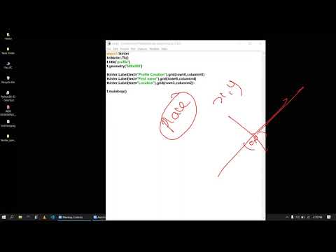 Tkinter Project part1