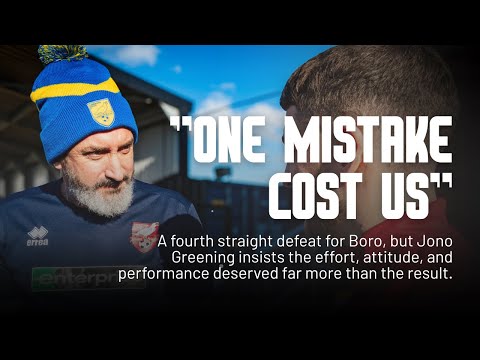 Post-Match Reaction | Jono Greening Vs Worksop (National League North)