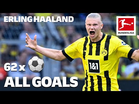 Erling Haaland • 62 Goals in Only 67 Games | ALL Bundesliga GOALS