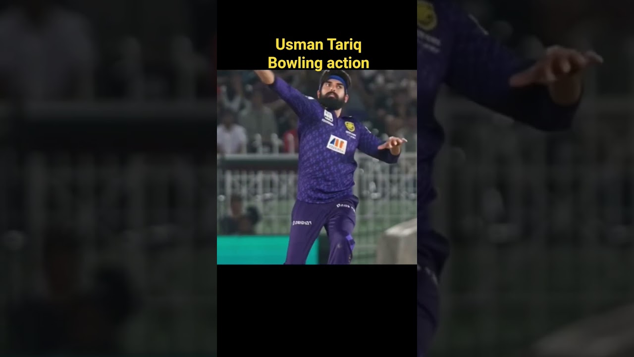Usman Tariq's Amazing Bowling Action 🏏 | Cricket Highlights & Shorts