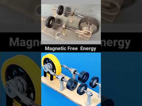 Earth's magnetic field / New idea of magnetic free energy #technology #automobile #engineer #magnet
