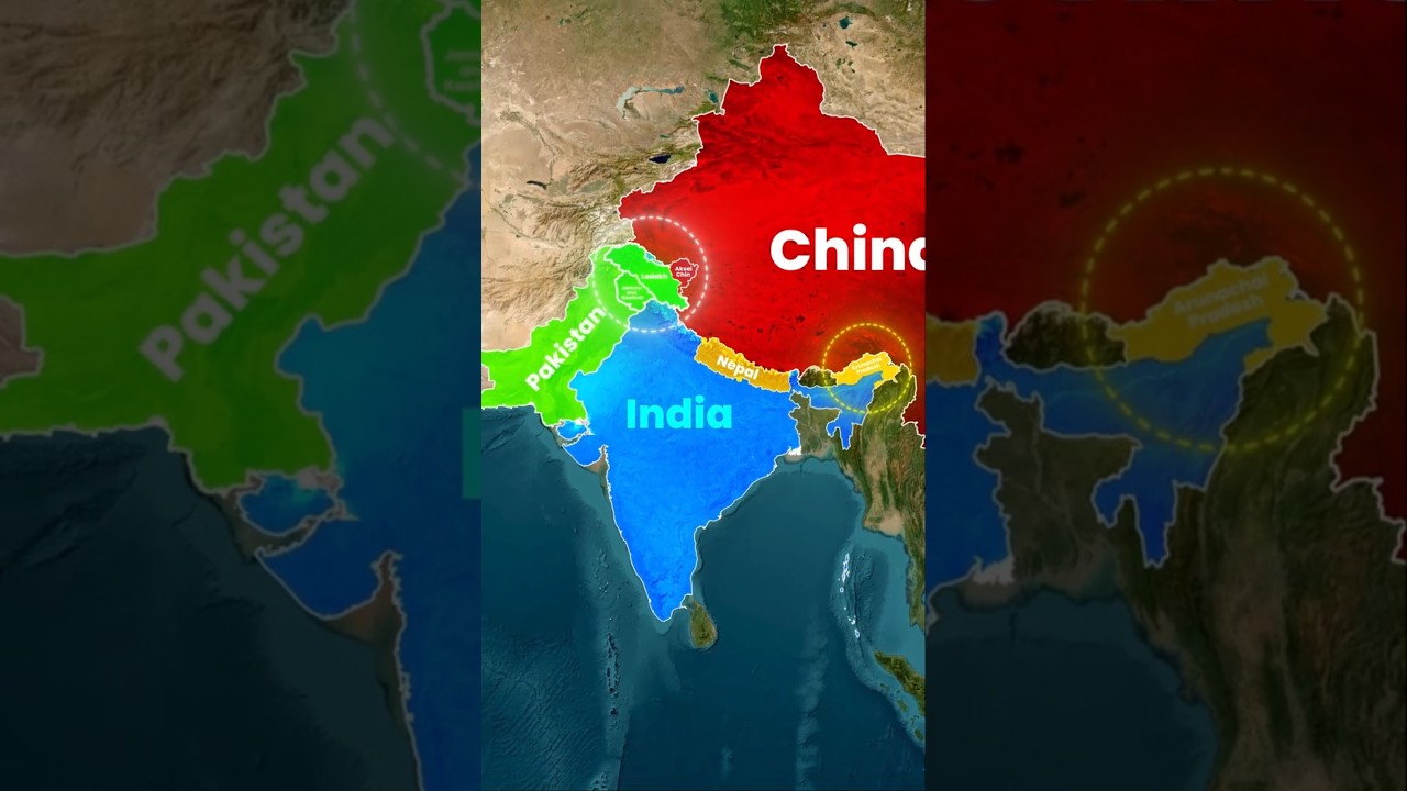 India’s Map: Neighboring Countries’ Perspectives 🌏