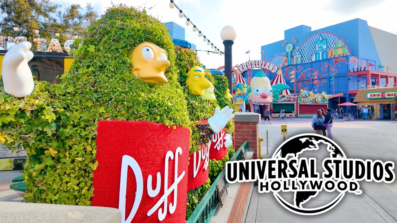 Universal Studios Hollywood - April 2025 Tour & Rides | 4K 60FPS POVs