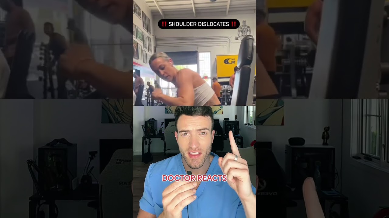 Shoulder Dislocation Caught on Video 🩺
