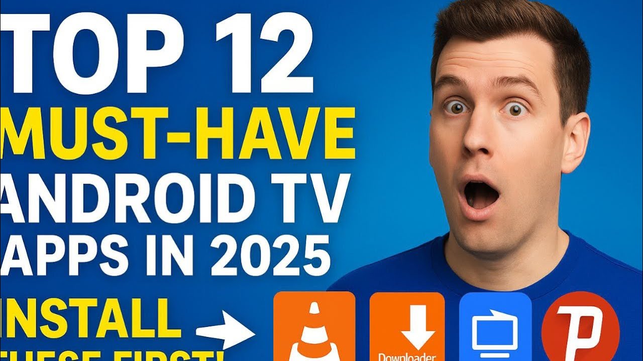 Top 12 Essential Android TV Apps for 2025 📱