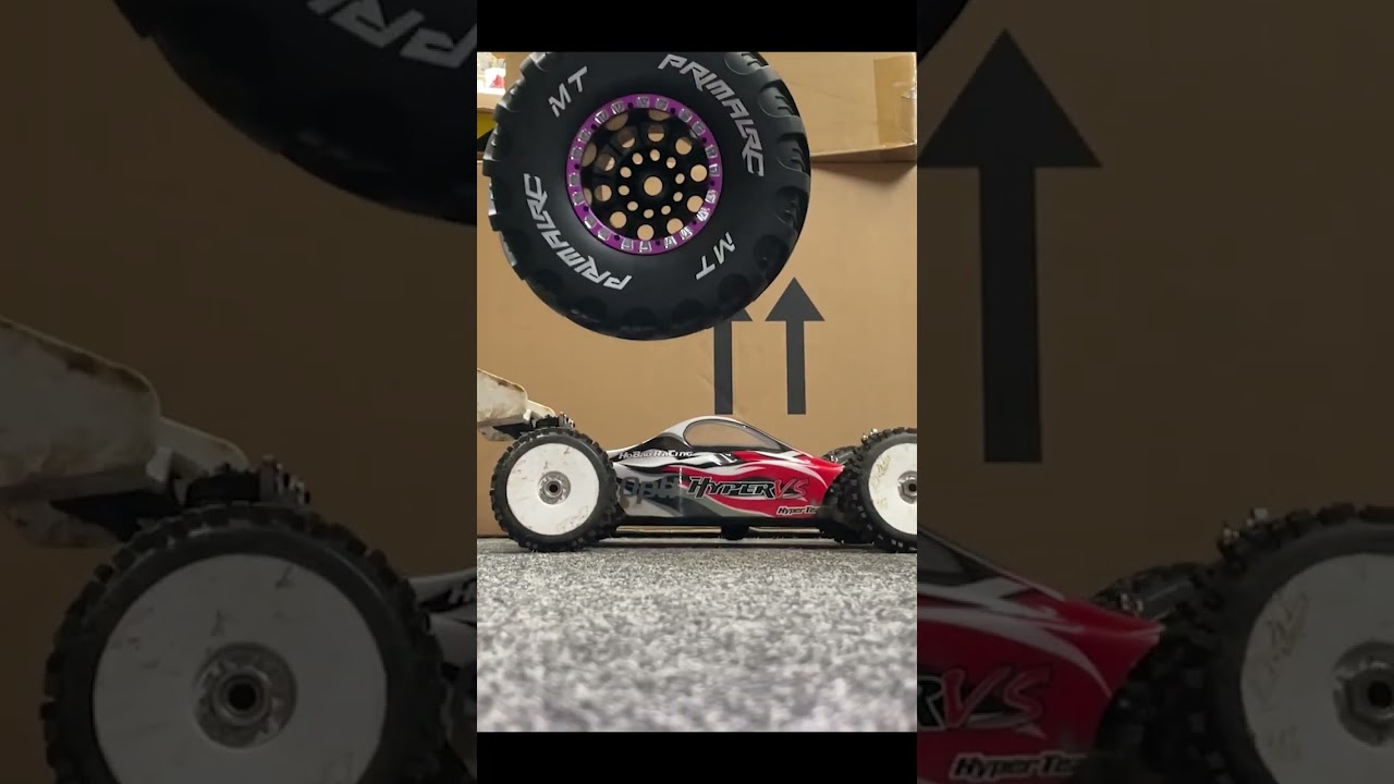 Watch the World's Largest RC Car Tire in Action! 🚗🔥