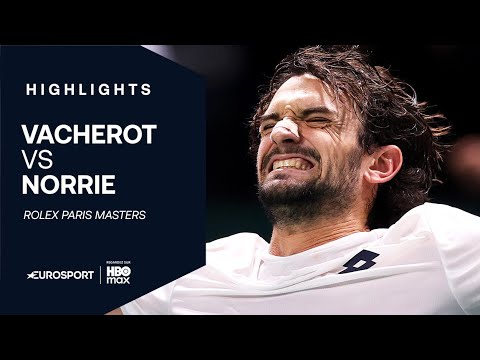 ROLEX PARIS MASTERS - LA FOLIE Valentin Vacherot continue ! Le Monégasque élimine Cameron Norrie