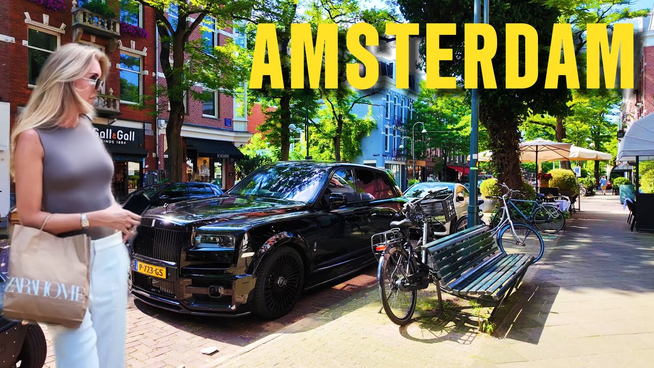 Amsterdam's Wealthiest & Most Beautiful Area 4K Tour 🏙️