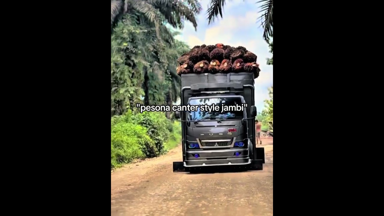 Pesona Canter Style Jambi 🚚🔥 | Truk Mainan Keren dan Unik