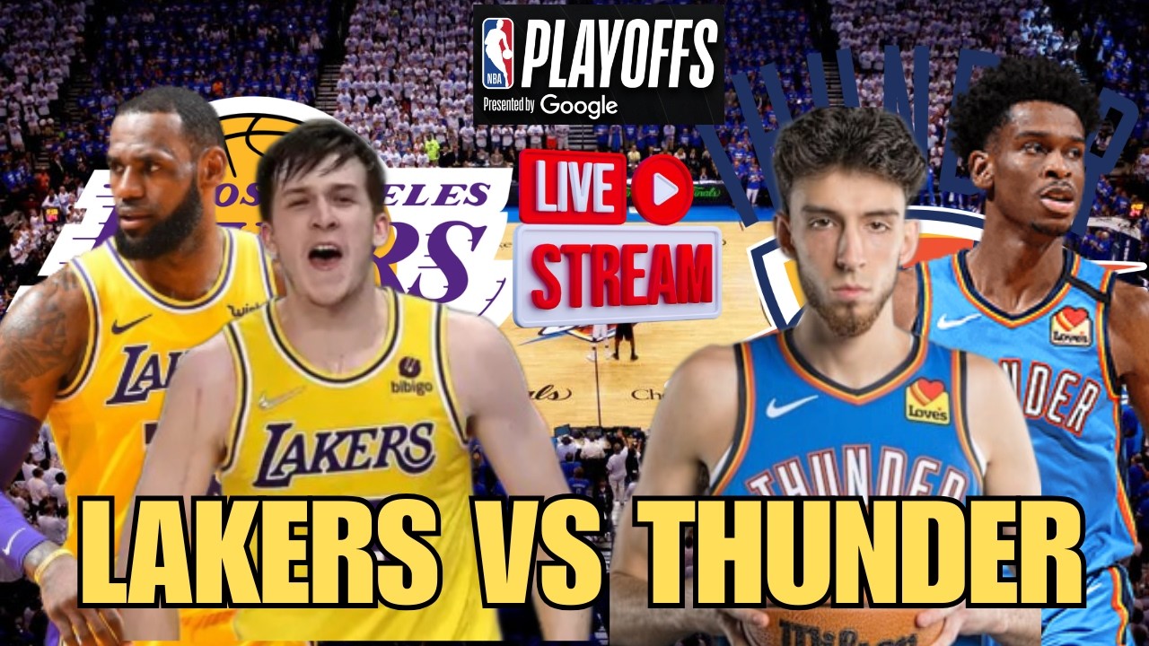 Lakers vs Thunder Game 2 Live Play-by-Play 🏀