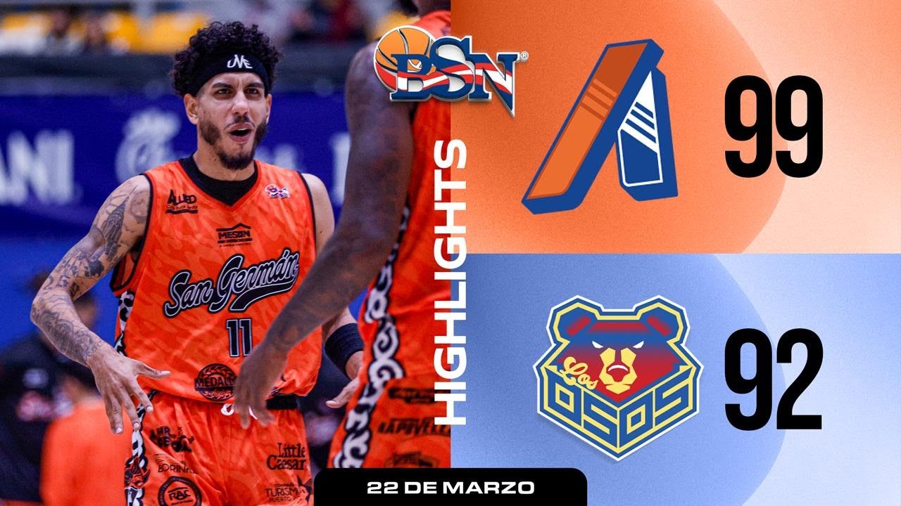 Atleticos vs Osos - BSN 2026 Highlights 🏀