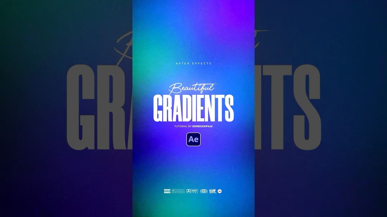 Create Stunning Gradients in After Effects 🎨