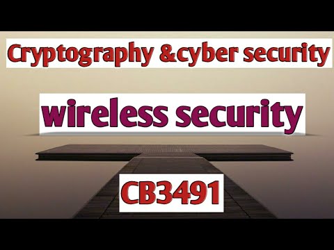 Wireless security in Cryptography and cyber security tamil||CCS||Anna university reg-2021.