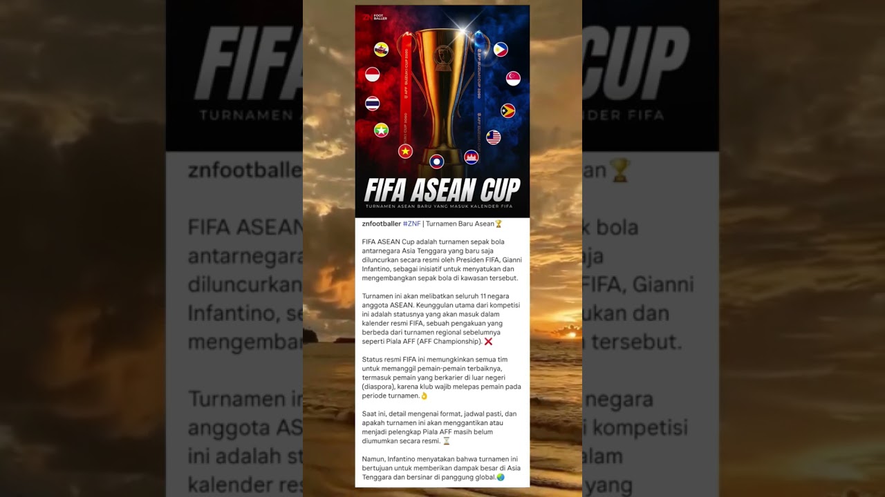FIFA ASEAN Cup Highlights 🇮🇩