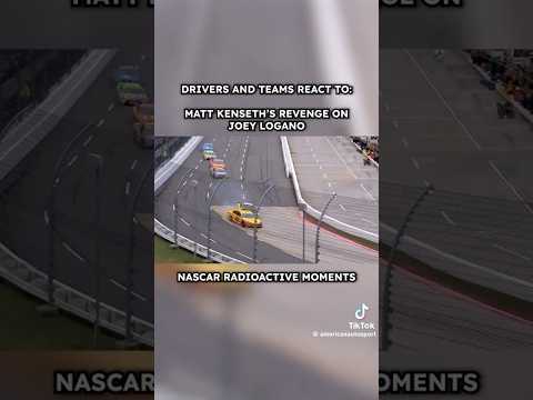 Matt ￼waited to wreck Joey Logano