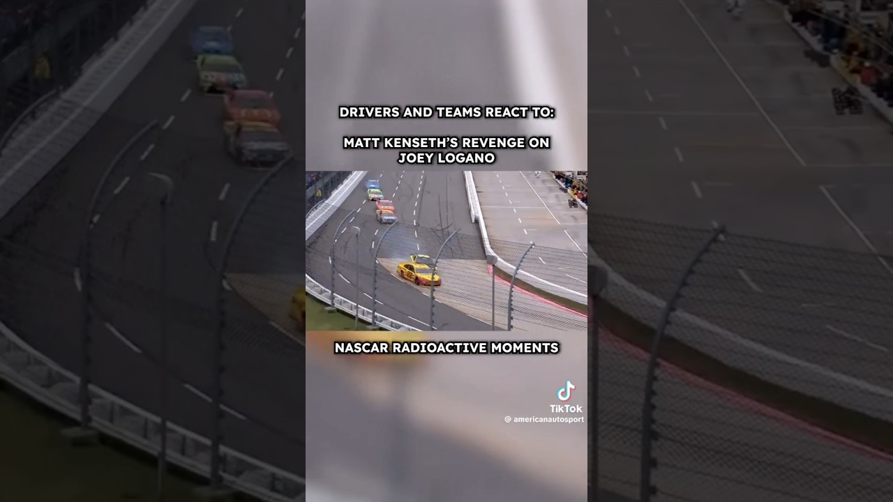 Matt Deliberately Waited to Wreck Joey Logano 🚗
