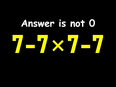 Only 1% Can Solve This Math Problem!