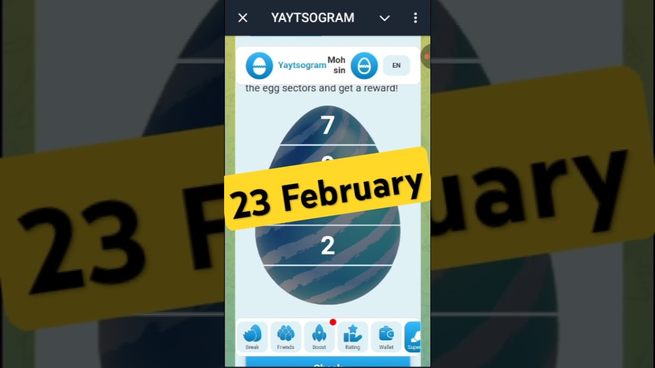 Unlock Today’s Yaytsogram Cipher Code for Exclusive Airdrop! 🔓