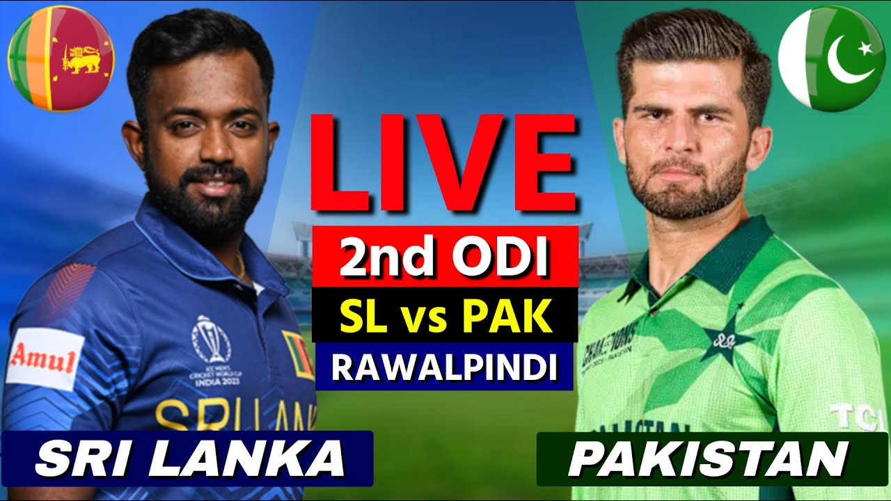 Pakistan vs Sri Lanka 2nd ODI Live Scores & Highlights 🏏 | Stay Updated on PAK vs SL Match