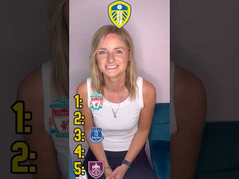 PREMIER LEAGUE 25/26 PREDICTIONS RANKING