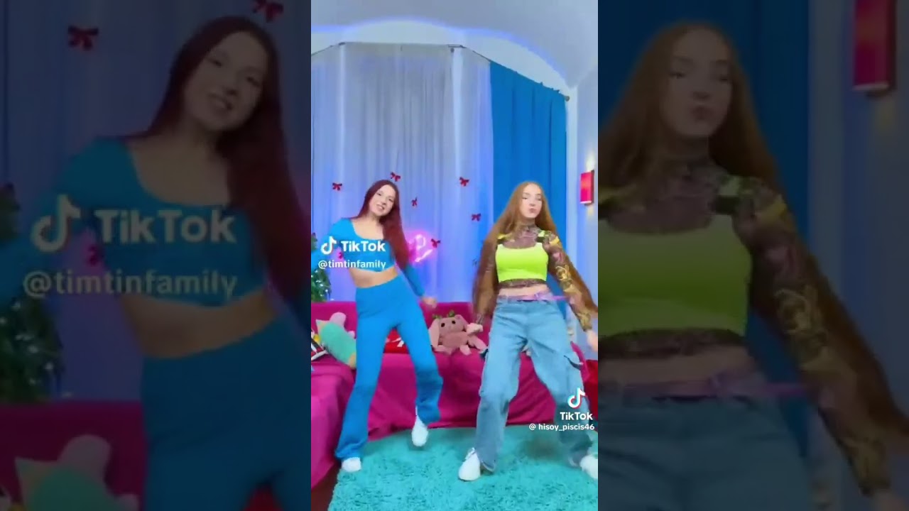 Eva y Tina en la casa loca 😄