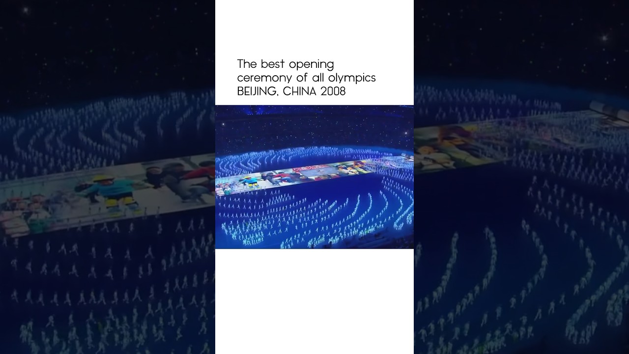 Unforgettable Moments from the Beijing Olympics Opening Ceremony 🌟