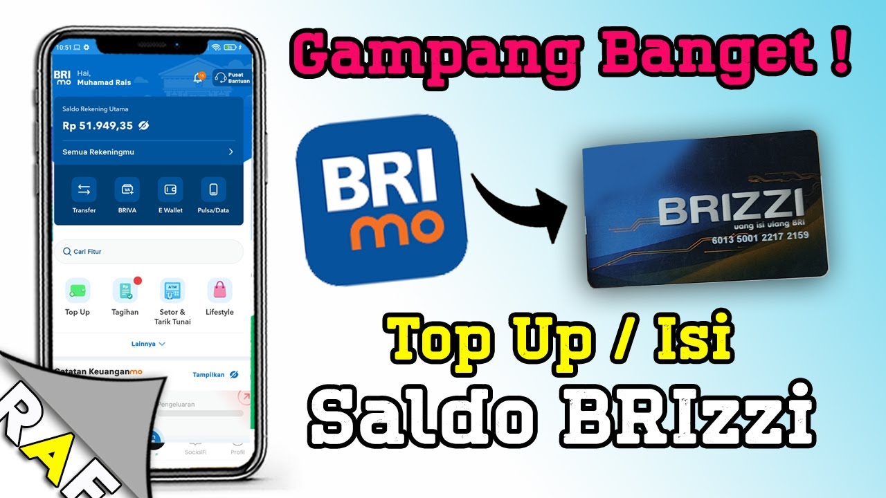 Mudah Banget ! Cara Isi Saldo Brizzi Lewat BRImo Terbaru