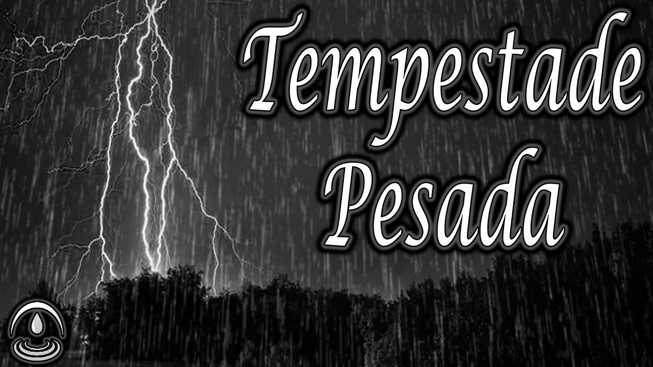 Tempestade Pesada com Trovões para Dormir e Relaxar