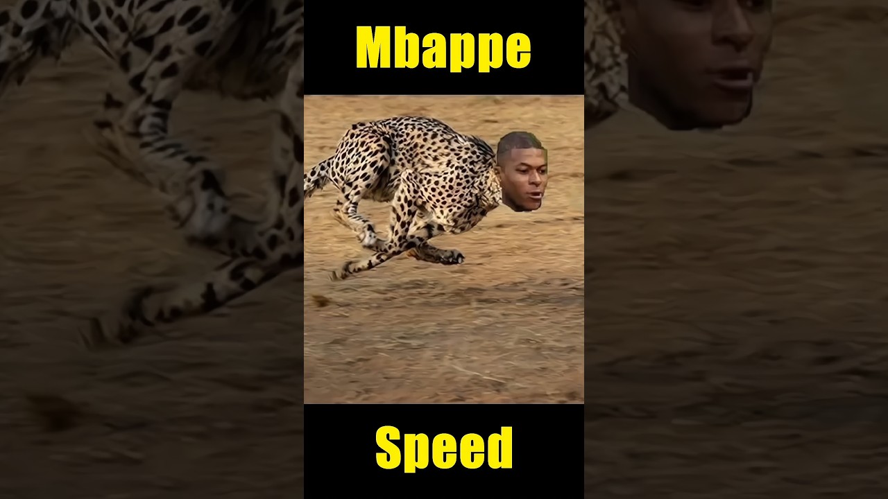 Mbappe vs Ronaldo: Who's Faster? ⚡ | Epic Football Speed Showdown