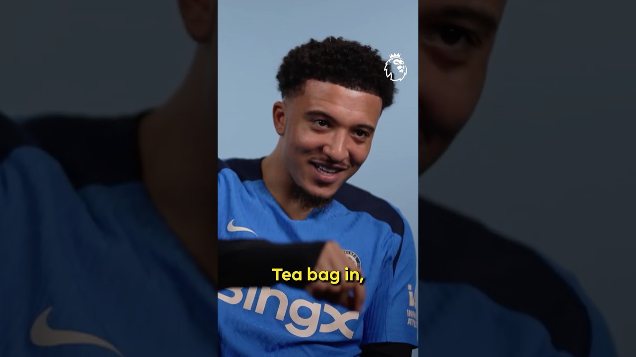 Jadon Sancho Reveals His SECRET Tea Making Technique