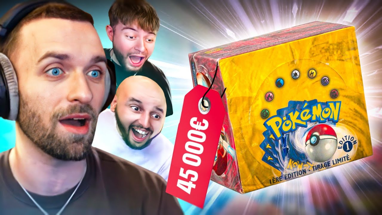 Ouverture d'une display Pokémon à 45 000€ 💥