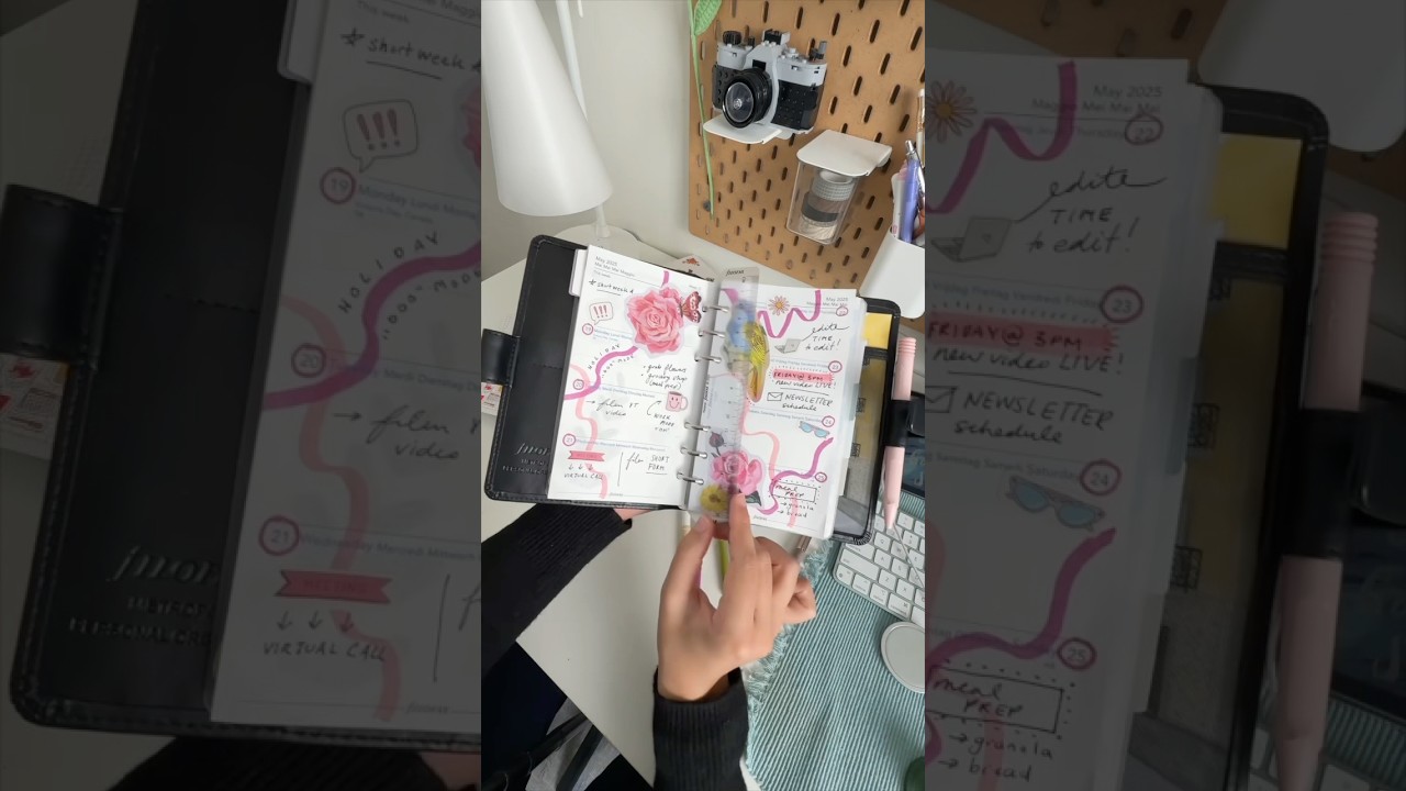 don’t OVERTHINK your PLANNER 🙌 #filofax #planwithme