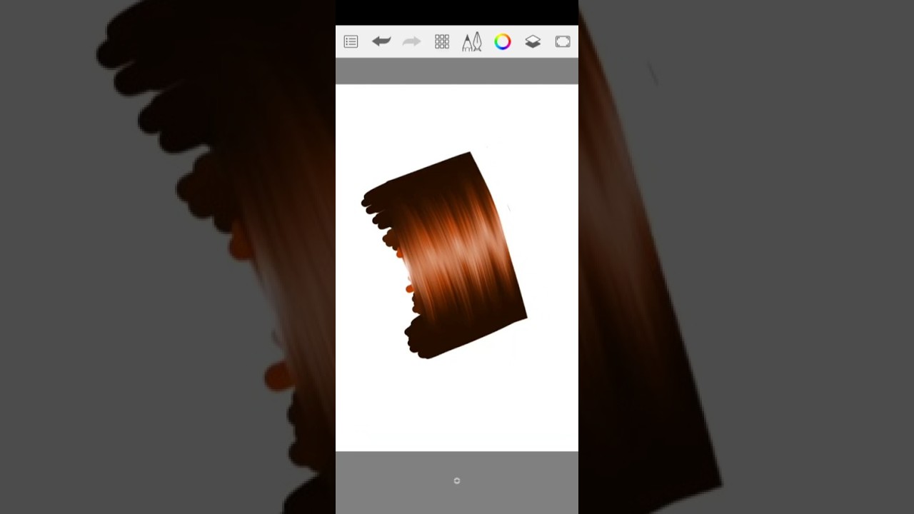 Drawing Hair Texture in Autodesk SketchBook βοΈ