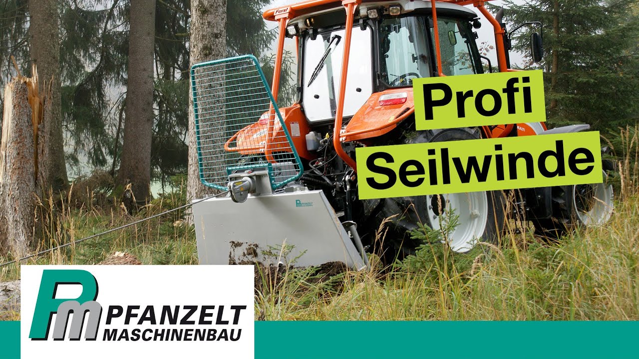 Pfanzelt Profi Seilwinden: Hochleistungs-Gewindewinden für professionelle Anwendungen 🚜