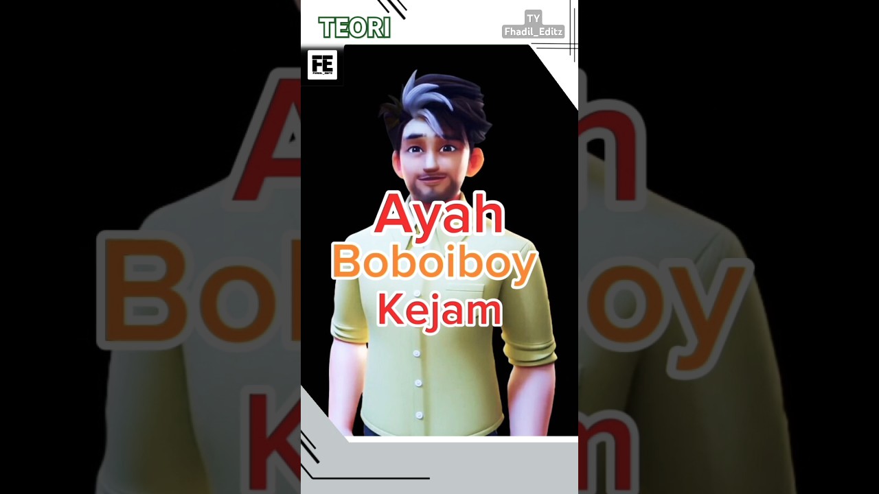 Analisis Teori Ayah Boboiboy yang Diklaim Kejam