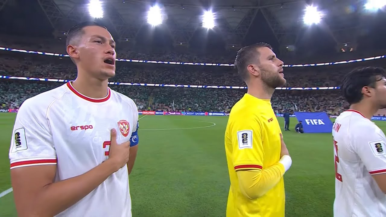 INDONESIA RAYA National Anthem | Indonesia vs Saudi Arabia - IDN VS KSA