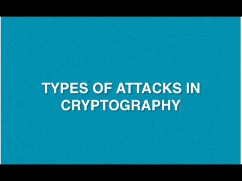 Attacks : Types of attacks in Network Security | Cryptography | Security Goals in Cryptography